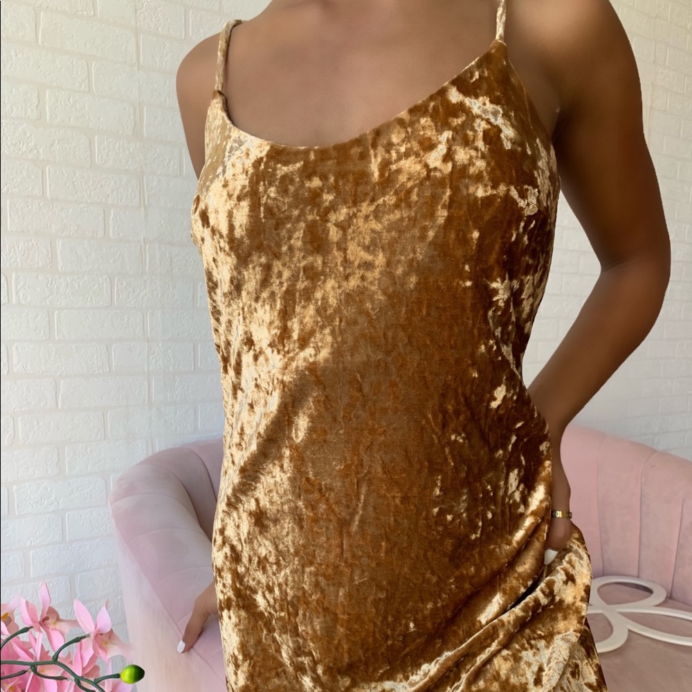 vintage velvet dress